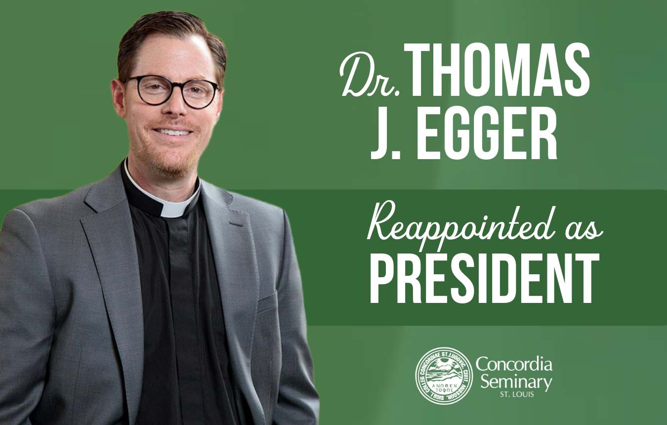 Dr. Thomas Egger reappointed as president